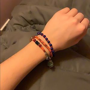 Three bracelets